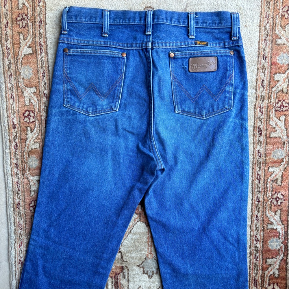 Vintage 90s Wrangler Denim Jeans Extra Long - Picture 2 of 6
